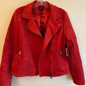 No. 11 Los Angeles Red Jacket suede Size Medium